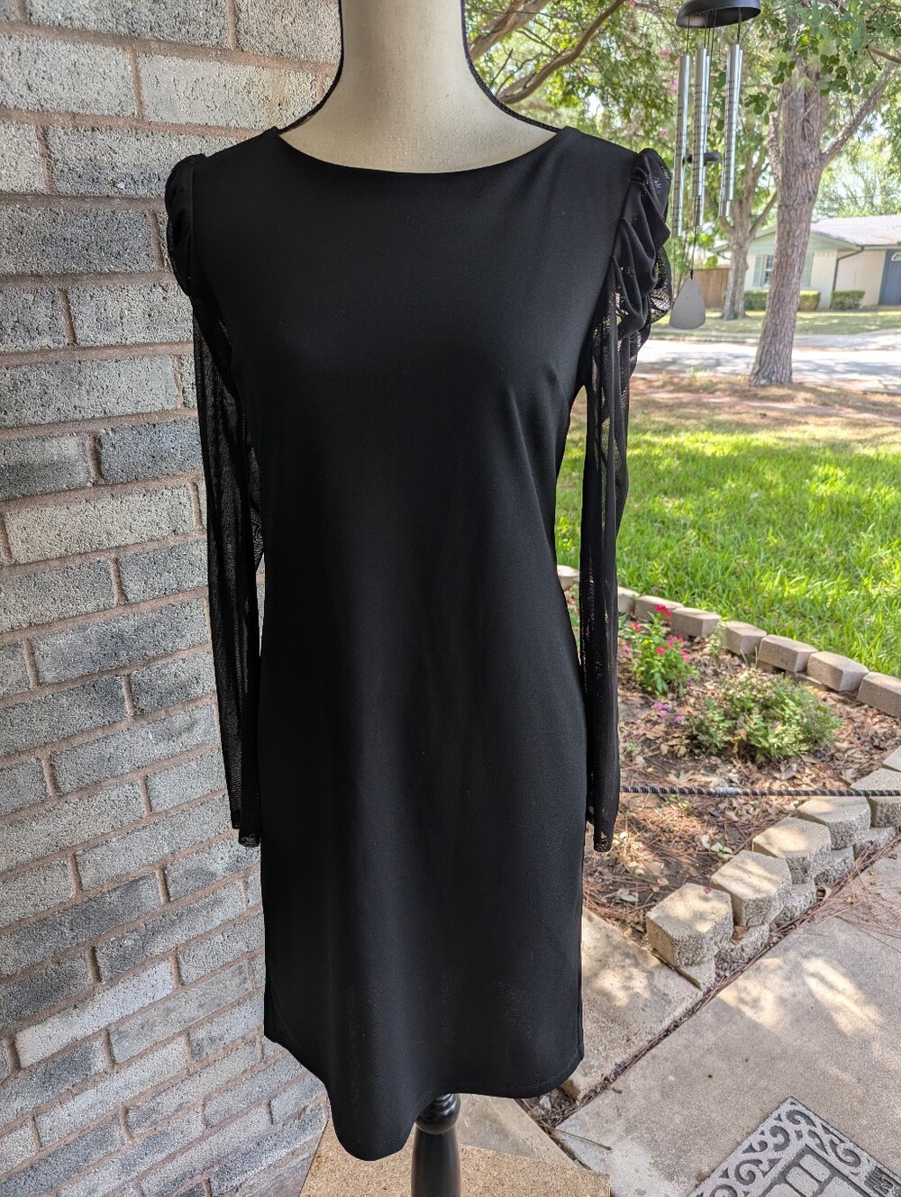 EST. 1946 ladies black dress.